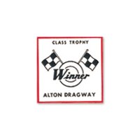 ホットロッド ステッカー ALTON DRAGWAY ステッカー