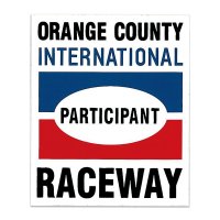 HOT ROD ノスタルジック ステッカー Orange County Raceway Participant デカール