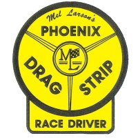 ホットロッド ステッカー PHOENIX DRAG STRIP RACE DRIVER ステッカー