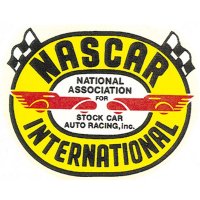 ホットロッド ステッカー NASCAR INTERNATIONAL ステッカー