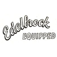 ホットロッド ステッカー Edelbrock EQUIPPED ステッカー