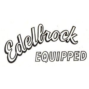 画像1: ホットロッド ステッカー Edelbrock EQUIPPED ステッカー