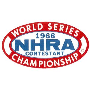 画像1: ホットロッド ステッカー 1968 NHRA WORLD SERIES CHAMPIONSHIP CONTESTANT ステッカー