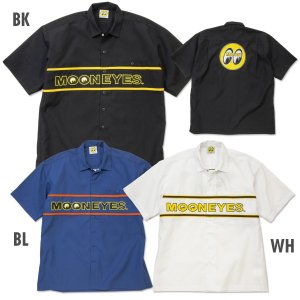 画像5:  MOON ライン パネル ワーク シャツ