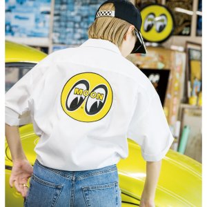 画像4:  MOON ライン パネル ワーク シャツ