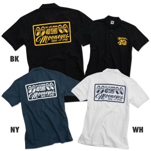 画像2: MOON 40th Anniv. Plaque Design ポロシャツ