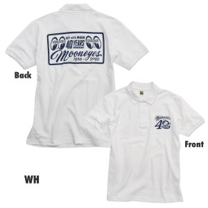 画像3: MOON 40th Anniv. Plaque Design ポロシャツ