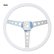 画像3: MOONEYES ORIGINAL "Finger Grip" Steering Wheel 38cm(15") White (3)