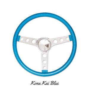 画像3: MOONEYES Original California Metal Flake Steering Wheels 3-Holes 34cm(13.5")