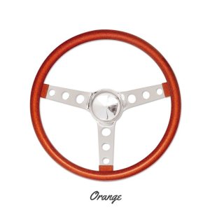 画像11: MOONEYES Original California Metal Flake Steering Wheels 3-Holes 34cm(13.5")