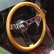 画像1: MOONEYES Original California Metal Flake Steering Wheels 3-Holes 34cm(13.5") (1)