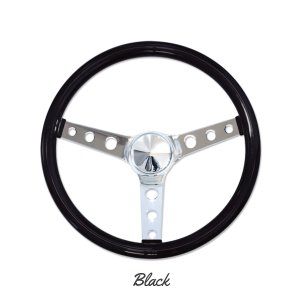 画像3: MOONEYES ORIGINAL Classic Style Vinyl Grip Steering Wheel 34cm(13.5")