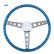 画像11: MOONEYES ORIGINAL California Metal Flake 4-Holes Finger Grip Steering Wheel  38cm(15")
