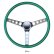 画像3: MOONEYES ORIGINAL California Metal Flake Finger Grip Steering Wheel  38cm(15")