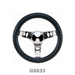 画像1: Grant Classic Black Foam Steering Wheel 25cm