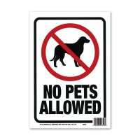 NO PETS ALLOWED (ペット不可)