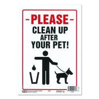 CLEAN UP AFTER YOUR PET (ペットのゴミをキレイに!)
