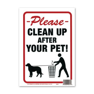 画像1: CLEAN UP AFTER YOUR PET (ペットのゴミをキレイに！)