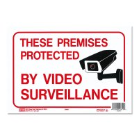 PROTECTED BY VIDEO SURVEILLANCE (監視カメラ作動中)