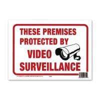 PROTECTED BY VIDEO SURVEILLANCE (監視カメラ作動中)