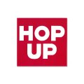 Hop Up magazine ロゴ ステッカー