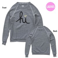 レディース in4mation x MOONEYES  Hi Eyes ライトウェイト スウェットシャツ