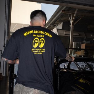 画像4: in4mation x MOON Aloha Crew Tシャツ
