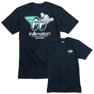 画像1: in4mation x MOON Island Express 26 Tシャツ