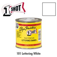 レタリング ホワイト 101 -1 Shot Paint 237ml