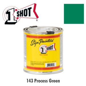 画像1: プロセス グリーン 143 -1 Shot Paint 237ml