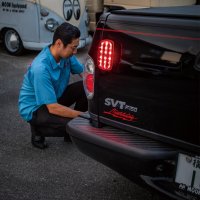 LED レッド マグネティック エマージェンシー ライト