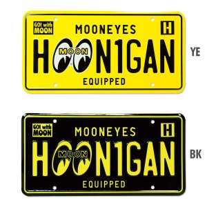 画像1: MOON x HOONIGAN EQUIPPED ライセンス プレート
