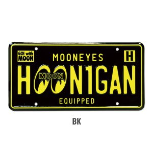 画像2: MOON x HOONIGAN EQUIPPED ライセンス プレート