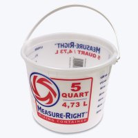 5 QUART Measure Bucket