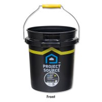 Project Source バケツ 5ガロン(20L) ブラック