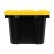 画像5: ツール ボックス Black Bin with Yellow Lid (5)