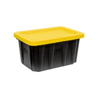 ツール ボックス Black Bin with Yellow Lid 0.7L (0.75 QT)