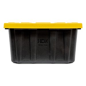 画像4: ツール ボックス Black Bin with Yellow Lid 0.7L (0.75 QT)