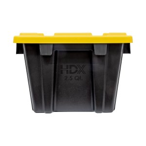 画像4: ツール ボックス Black Bin with Yellow Lid 2.3L (2.5 QT)