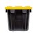 画像5: ツール ボックス Black Bin with Yellow Lid 2.3L (2.5 QT) (5)