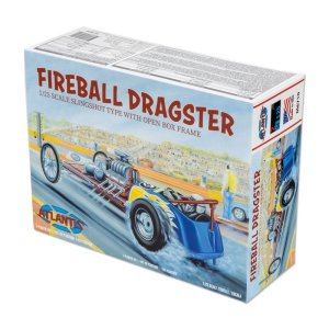 画像2: 1/25 Fireball Dragster プラスチック モデル キット