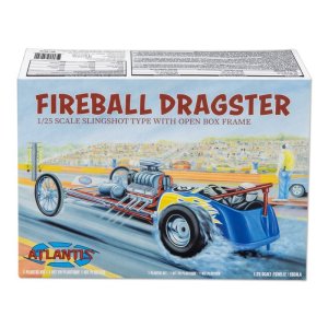 画像1: 1/25 Fireball Dragster プラスチック モデル キット