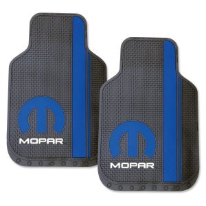 画像1: MOPAR ロゴ フロア マット