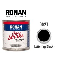 レタリング ブラック 0021 - Ronan One Stroke Paints 237ml