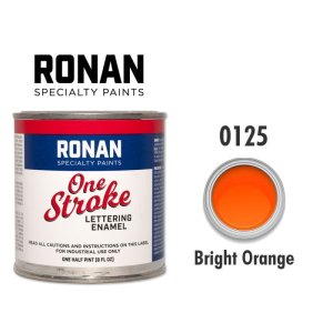 画像1: ブライト オレンジ 0125 - Ronan One Stroke Paints 237ml