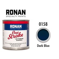 ダーク ブルー 0158 - Ronan One Stroke Paints 237ml