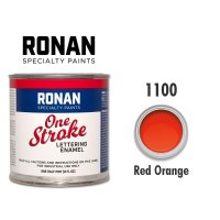 レッド オレンジ 1100 - Ronan One Stroke Paints 237ml