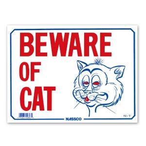 画像1: BEWARE OF CAT