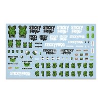 1/64 ダイキャスト デカール Sticky Frog アソート(水貼り)