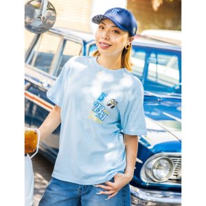 画像2: 横浜DeNAベイスターズ x MOONEYES 2025 Tシャツ
